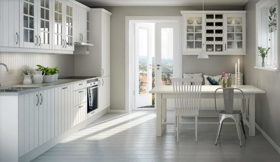 Cocina de decoración nórdica Cocina de decoración nórdica