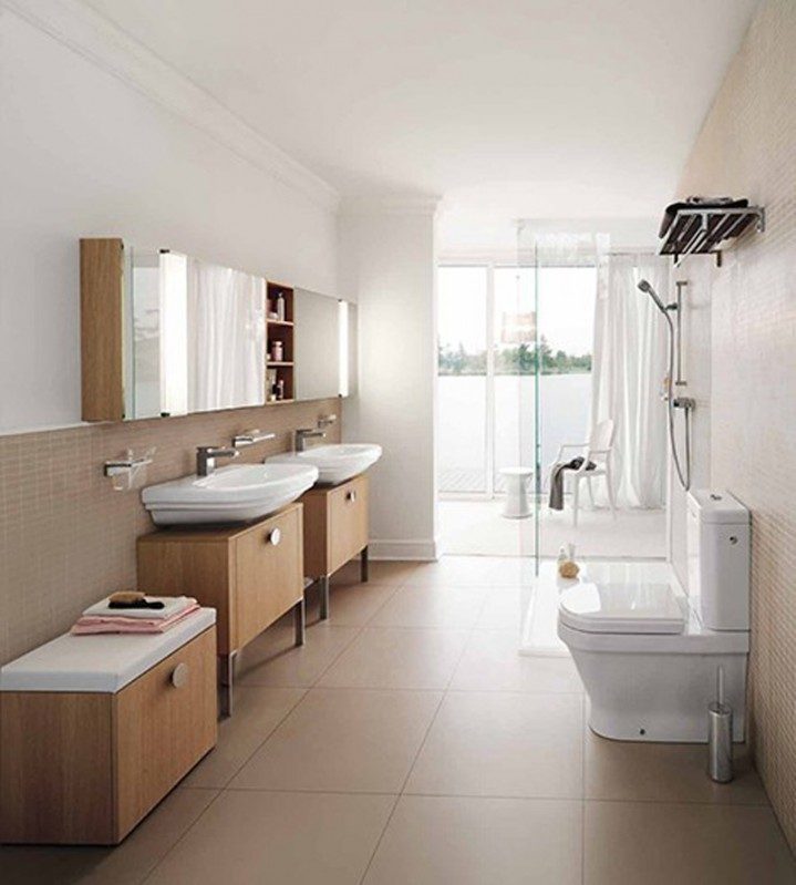 Cuarto de baño de estilo nórdico Cuarto de baño de estilo nórdico